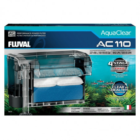 AC110 Filtro Mochila Fluval AquaClear ( ENVIO GRATIS )