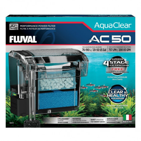 AC50 Filtro Mochila Fluval AquaClear  ( ENVIO GRATIS )