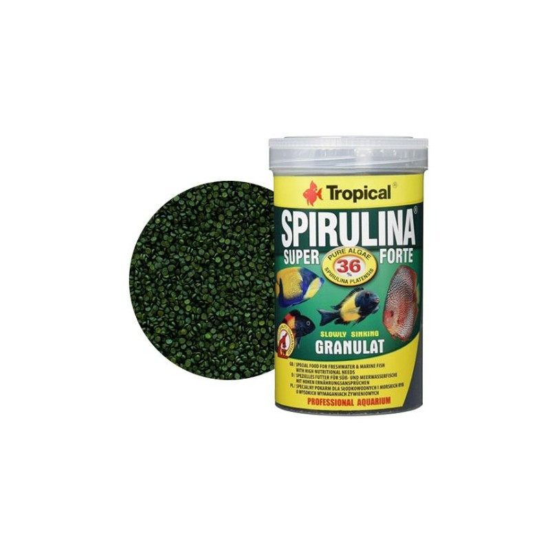 Super SPIRULINA Forte GRANULAT - 250 ml Super SPIRULINA Forte GRANULAT - 250 ml