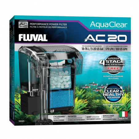 AC20 Filtro Mochila Fluval AquaClear ( ENVIO GRATIS )