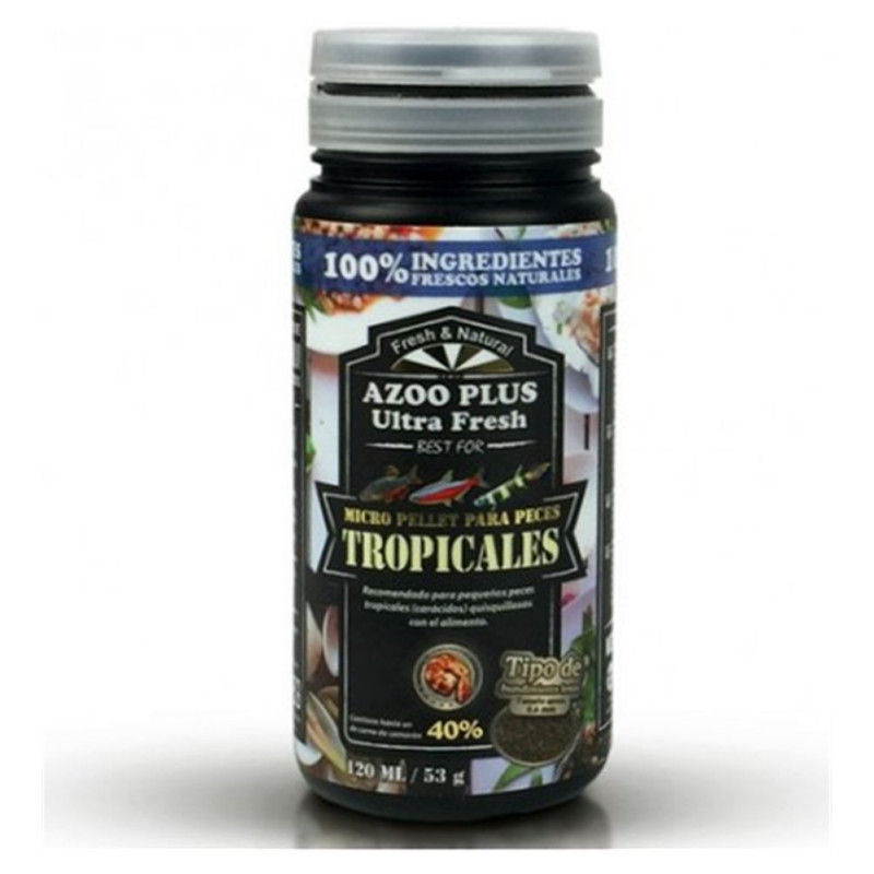 TROPICAL MICRO PELLET 120ML 53g Azoo TROPICAL MICRO PELLET 120ML 53g Azoo