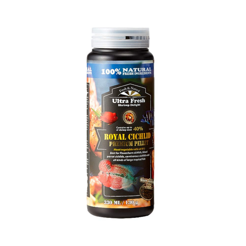 ROYAL CICHLID PREMIUM PELLET 330ML 130g azoo ROYAL CICHLID PREMIUM PELLET 330ML 130g azoo