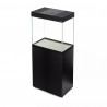 Acuario 130 litros cristal optico con luz incluida y mueble