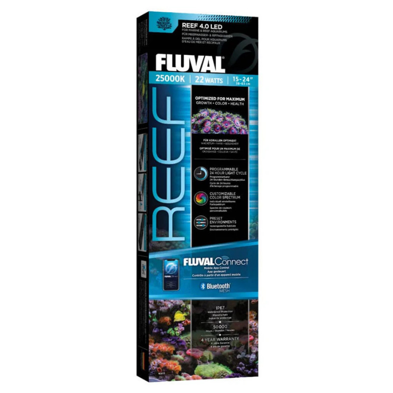 Pantalla Fluval Reef 4.0 LED ( 59-89cm ) 32w