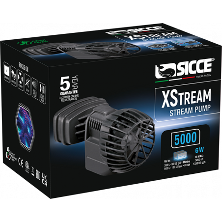 BOMBA MOVIMIENTO XSTREAM 8.000 L/H DE SICCE