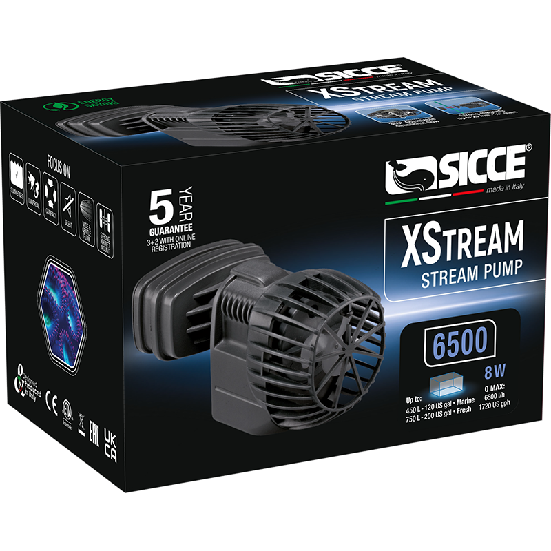 BOMBA MOVIMIENTO XSTREAM 6.500 L/H DE SICCE BOMBA MOVIMIENTO XSTREAM 6.500 L/H DE SICCE