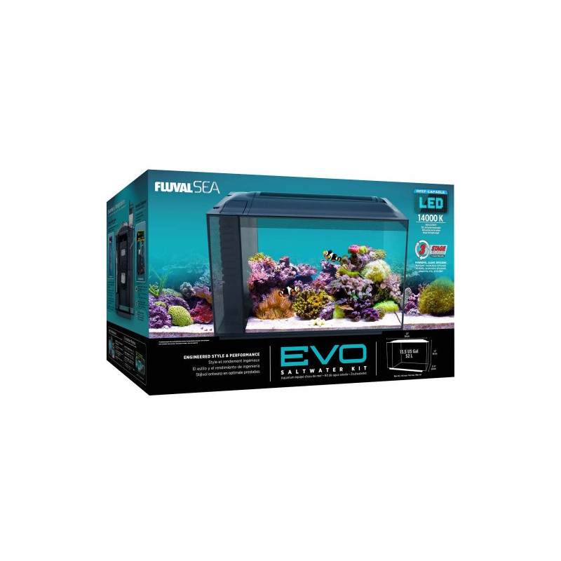 ACUARIO MARINO FLUVAL EVO 52 LITROS ACUARIO MARINO FLUVAL EVO 52 LITROS