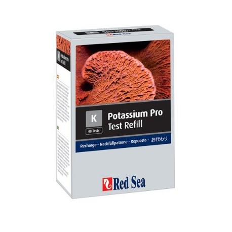 Red Sea : Test kit Potasio pro ( 40 test ) recarga