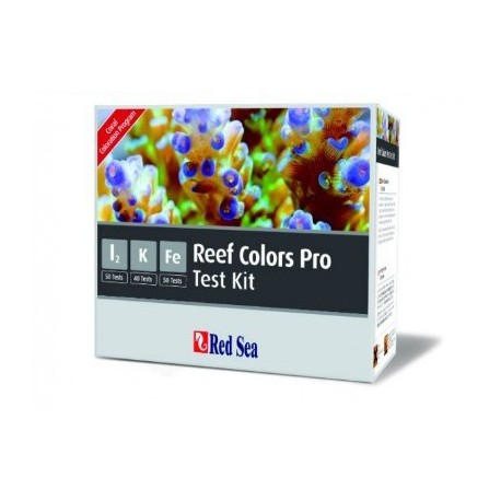Red Sea : Test kit Multi Reef Colours ( Yodo Potasio Hierro )